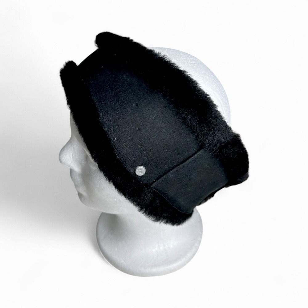 UGG Black Shearling Headband - Picture 2 of 12